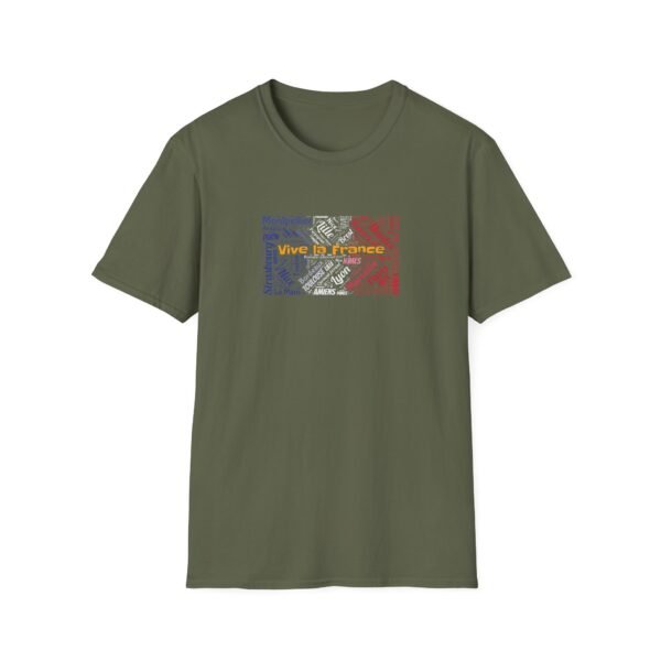 10356872314085830459_2048.jpeg Vive La France T-Shirt – 100% Cotton, French Cities & Flag Colors Design Sizes XS-5XL