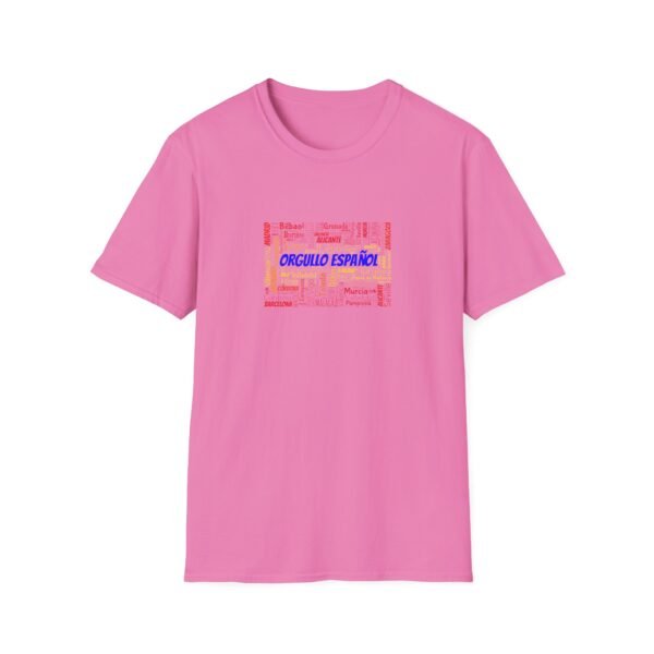 Orgullo Español T-Shirt – 100% Cotton, Spanish Cities & Flag Colors Design  XS-5XL