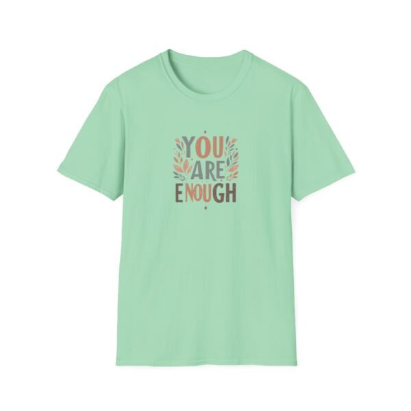You Are Enough T-Shirt – 100% Cotton Uplifting Design, Sizes S-5XL