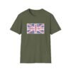 Union Jack Cities T-Shirt – 100% Cotton Design Featuring UK Cities, Sizes XS-5XL
