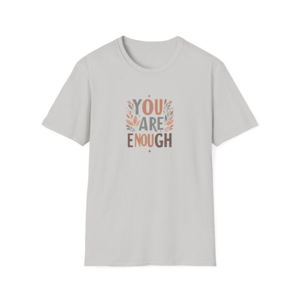 You Are Enough T-Shirt – 100% Cotton Uplifting Design, Sizes S-5XL