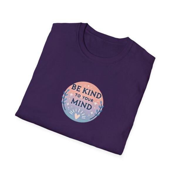 Be Kind to Your Mind T-Shirt – 100% Cotton Mental Health Awareness Design, Sizes S-5XL