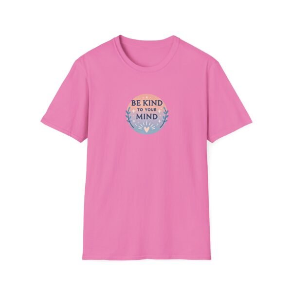 Be Kind to Your Mind T-Shirt – 100% Cotton Mental Health Awareness Design, Sizes S-5XL