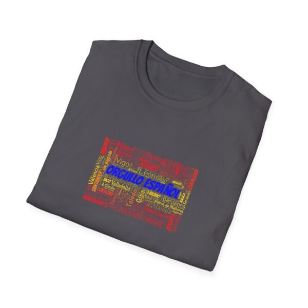 Orgullo Español T-Shirt – 100% Cotton, Spanish Cities & Flag Colors Design  XS-5XL
