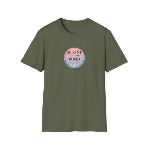 Be Kind to Your Mind T-Shirt – 100% Cotton Mental Health Awareness Design, Sizes S-5XL