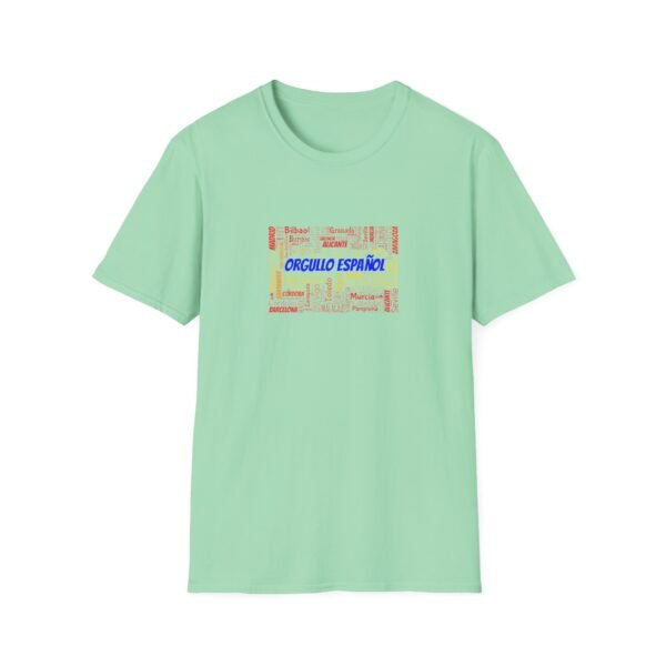 Orgullo Español T-Shirt – 100% Cotton, Spanish Cities & Flag Colors Design  XS-5XL
