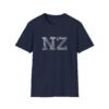 NZ Typography T-Shirt – 100% Cotton Design Featuring Iconic New Zealand Words, Sizes XS-5XL