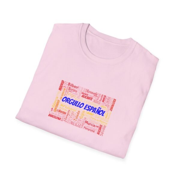 Orgullo Español T-Shirt – 100% Cotton, Spanish Cities & Flag Colors Design  XS-5XL