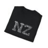 NZ Typography T-Shirt – 100% Cotton Design Featuring Iconic New Zealand Words, Sizes XS-5XL