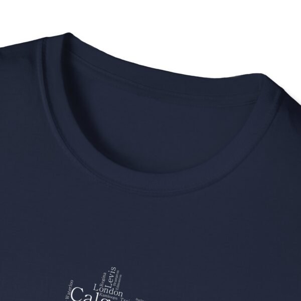 Maple Leaf Canada T-Shirt – 100% Cotton Design Featuring Canadian Cities, Sizes XS-5XL