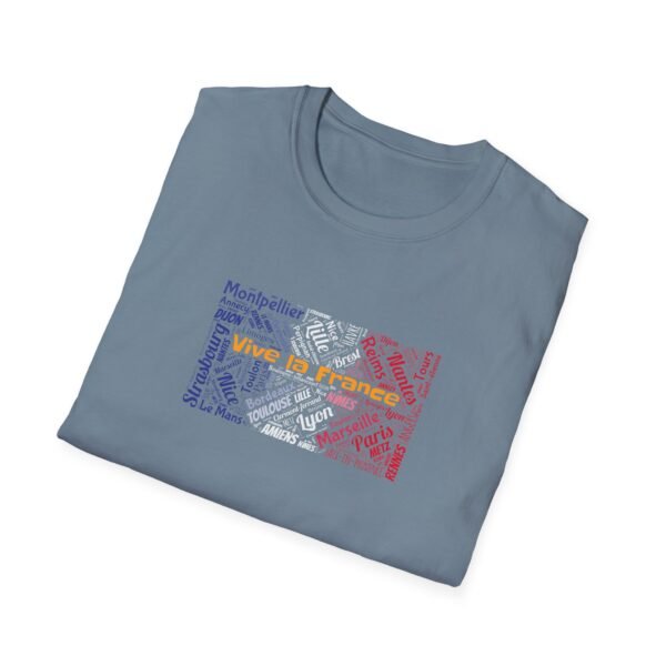 13547117608797426271_2048.jpeg Vive La France T-Shirt – 100% Cotton, French Cities & Flag Colors Design Sizes XS-5XL