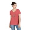 You Are Enough Women’s V-Neck T-Shirt – 100% Cotton Motivational Design