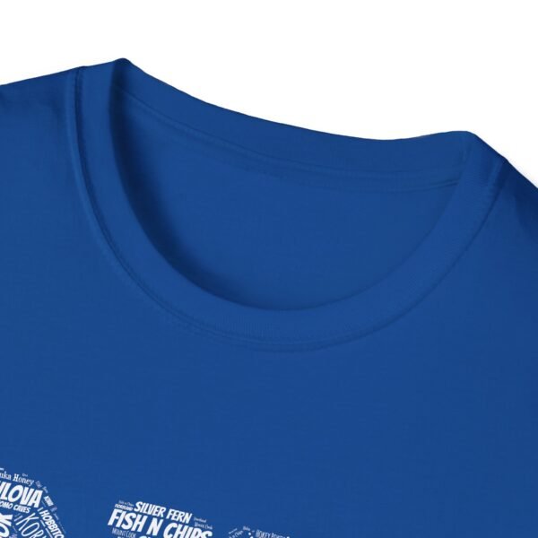 NZ Typography T-Shirt – 100% Cotton Design Featuring Iconic New Zealand Words, Sizes XS-5XL