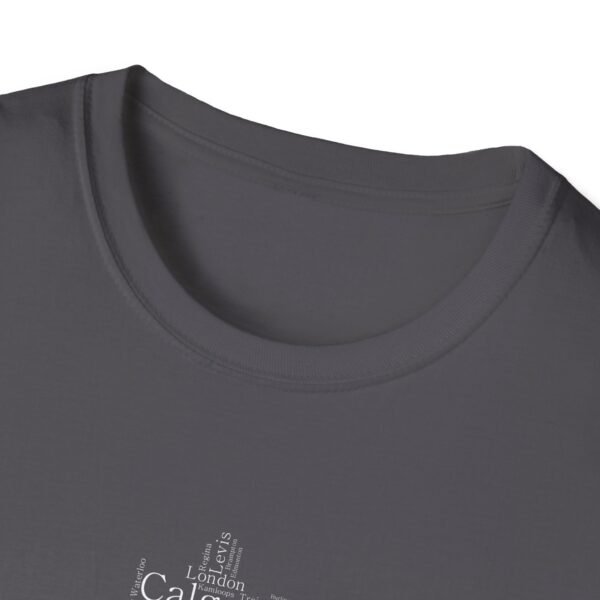 Maple Leaf Canada T-Shirt – 100% Cotton Design Featuring Canadian Cities, Sizes XS-5XL