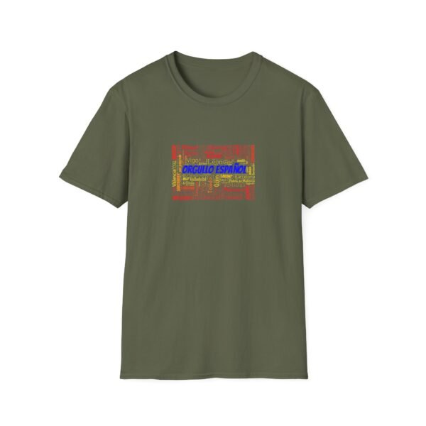 Orgullo Español T-Shirt – 100% Cotton, Spanish Cities & Flag Colors Design  XS-5XL