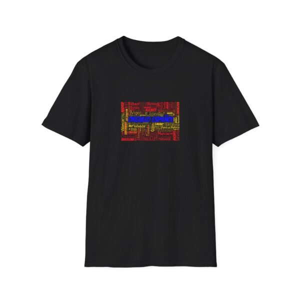 Orgullo Español T-Shirt – 100% Cotton, Spanish Cities & Flag Colors Design  XS-5XL