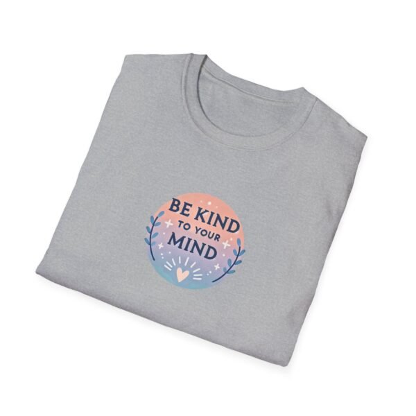 Be Kind to Your Mind T-Shirt – 100% Cotton Mental Health Awareness Design, Sizes S-5XL