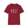 NZ Typography T-Shirt – 100% Cotton Design Featuring Iconic New Zealand Words, Sizes XS-5XL