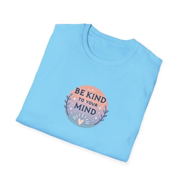 Be Kind to Your Mind T-Shirt – 100% Cotton Mental Health Awareness Design, Sizes S-5XL