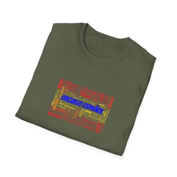 Orgullo Español T-Shirt – 100% Cotton, Spanish Cities & Flag Colors Design  XS-5XL