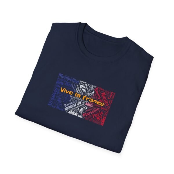 18164357276333693481_2048.jpeg Vive La France T-Shirt – 100% Cotton, French Cities & Flag Colors Design Sizes XS-5XL