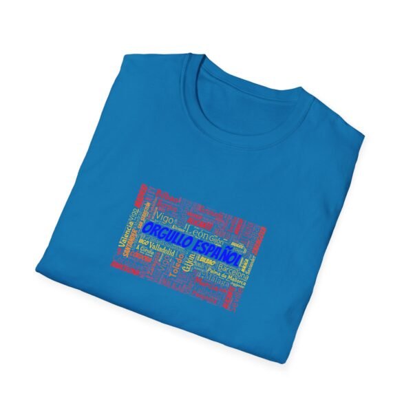 Orgullo Español T-Shirt – 100% Cotton, Spanish Cities & Flag Colors Design  XS-5XL