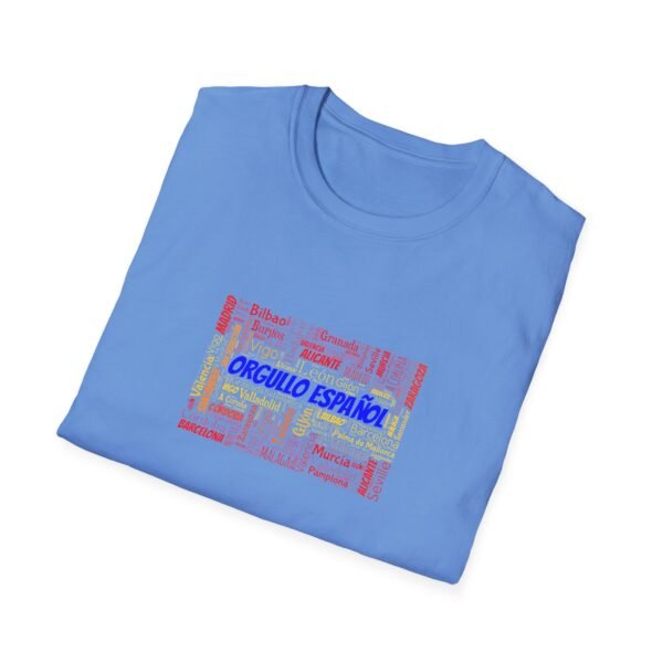 Orgullo Español T-Shirt – 100% Cotton, Spanish Cities & Flag Colors Design  XS-5XL