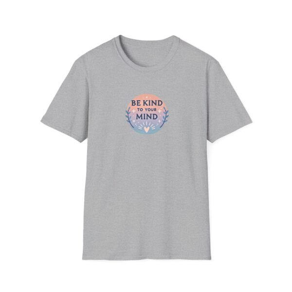 Be Kind to Your Mind T-Shirt – 100% Cotton Mental Health Awareness Design, Sizes S-5XL