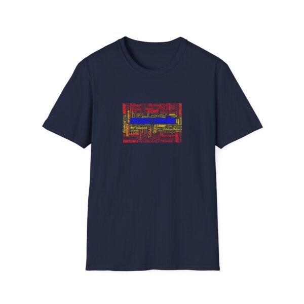 Orgullo Español T-Shirt – 100% Cotton, Spanish Cities & Flag Colors Design  XS-5XL