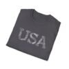 USA Typography T-Shirt – 100% Cotton Design Featuring Iconic American Words, Sizes XS-5XL