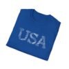 USA Typography T-Shirt – 100% Cotton Design Featuring Iconic American Words, Sizes XS-5XL