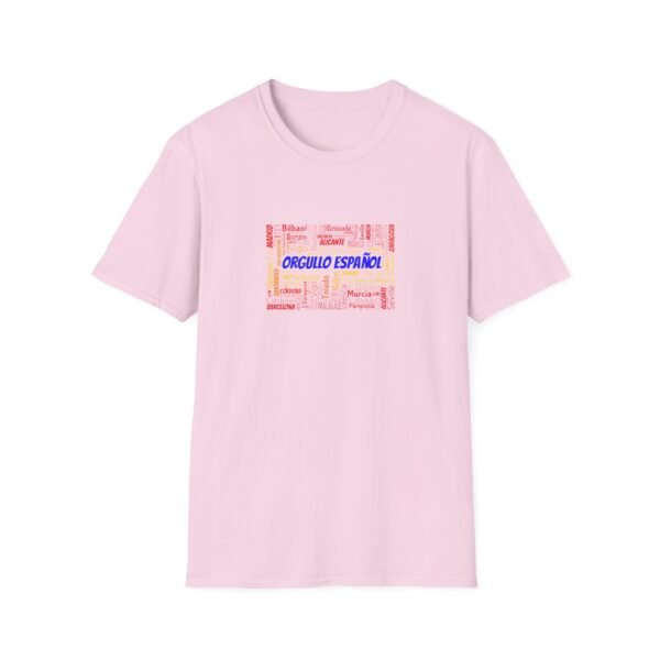 Orgullo Español T-Shirt – 100% Cotton, Spanish Cities & Flag Colors Design  XS-5XL