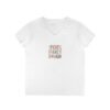 You Are Enough Women’s V-Neck T-Shirt – 100% Cotton Motivational Design