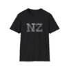 NZ Typography T-Shirt – 100% Cotton Design Featuring Iconic New Zealand Words, Sizes XS-5XL