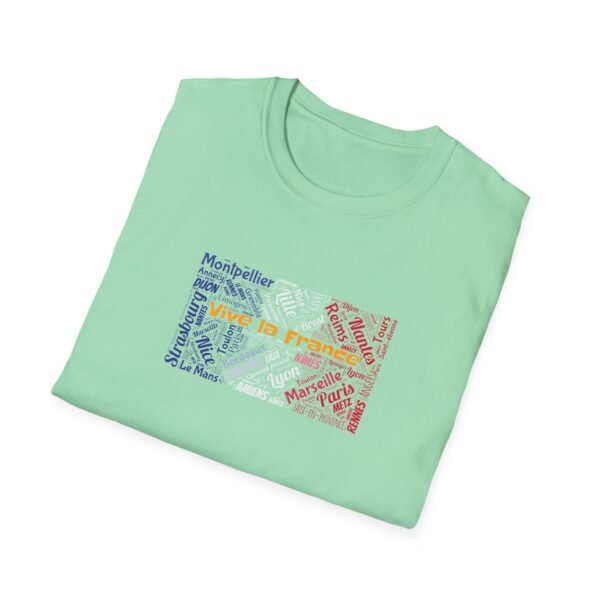 4790143600301124012_2048.jpeg Vive La France T-Shirt – 100% Cotton, French Cities & Flag Colors Design Sizes XS-5XL