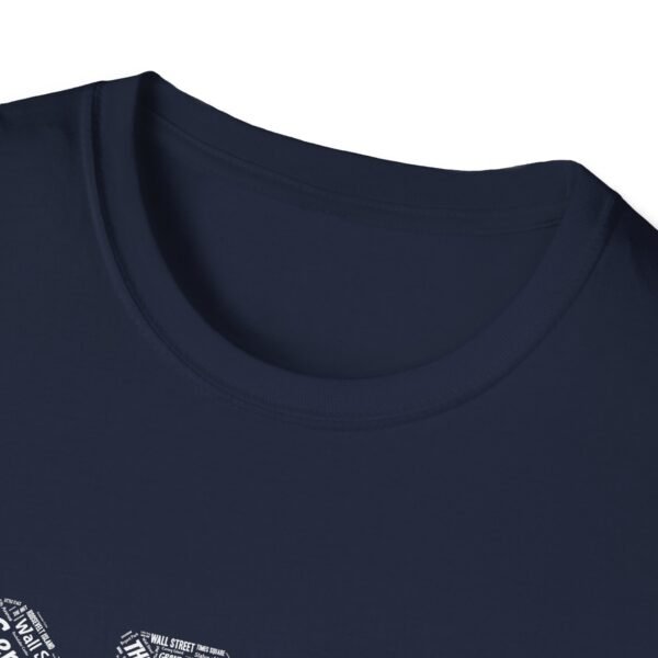 NY Typography T-Shirt – 100% Cotton Design Featuring Iconic New York City, Sizes XS-5XL