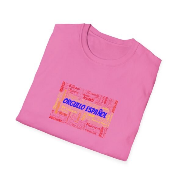 Orgullo Español T-Shirt – 100% Cotton, Spanish Cities & Flag Colors Design  XS-5XL