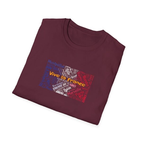 6162880359913397680_2048.jpeg Vive La France T-Shirt – 100% Cotton, French Cities & Flag Colors Design Sizes XS-5XL