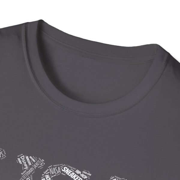 USA Typography T-Shirt – 100% Cotton Design Featuring Iconic American Words, Sizes XS-5XL