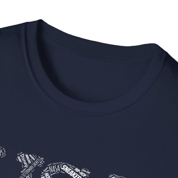 USA Typography T-Shirt – 100% Cotton Design Featuring Iconic American Words, Sizes XS-5XL