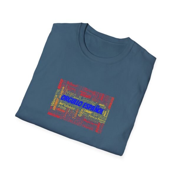 Orgullo Español T-Shirt – 100% Cotton, Spanish Cities & Flag Colors Design  XS-5XL