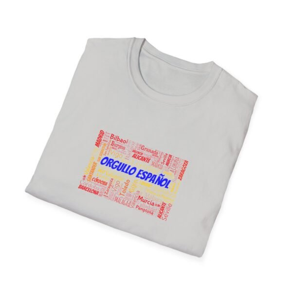 Orgullo Español T-Shirt – 100% Cotton, Spanish Cities & Flag Colors Design  XS-5XL