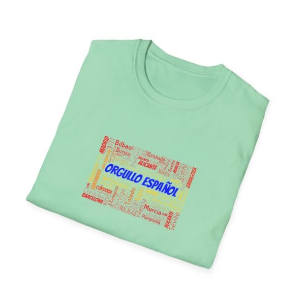 Orgullo Español T-Shirt – 100% Cotton, Spanish Cities & Flag Colors Design  XS-5XL