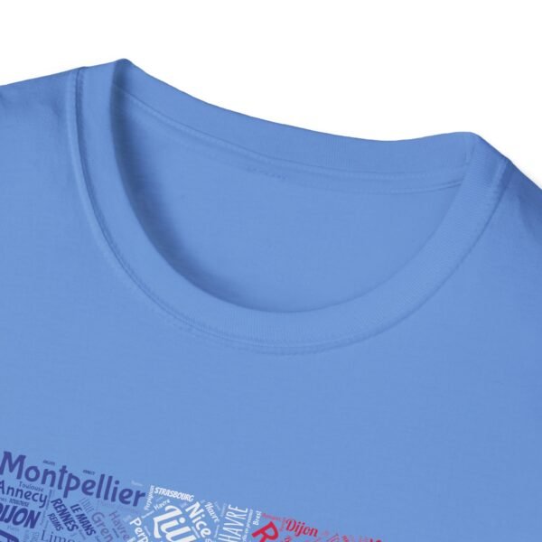 9017887440339380290_2048.jpeg Vive La France T-Shirt – 100% Cotton, French Cities & Flag Colors Design Sizes XS-5XL