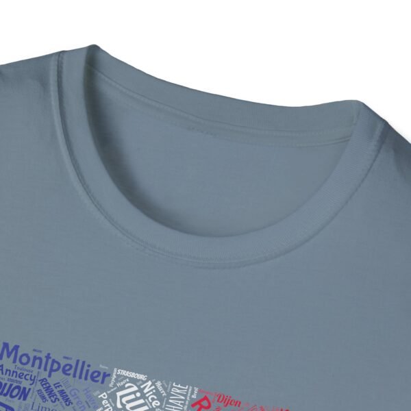 9343810662006268088_2048.jpeg Vive La France T-Shirt – 100% Cotton, French Cities & Flag Colors Design Sizes XS-5XL