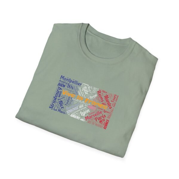 9805066520070494979_2048.jpeg Vive La France T-Shirt – 100% Cotton, French Cities & Flag Colors Design Sizes XS-5XL