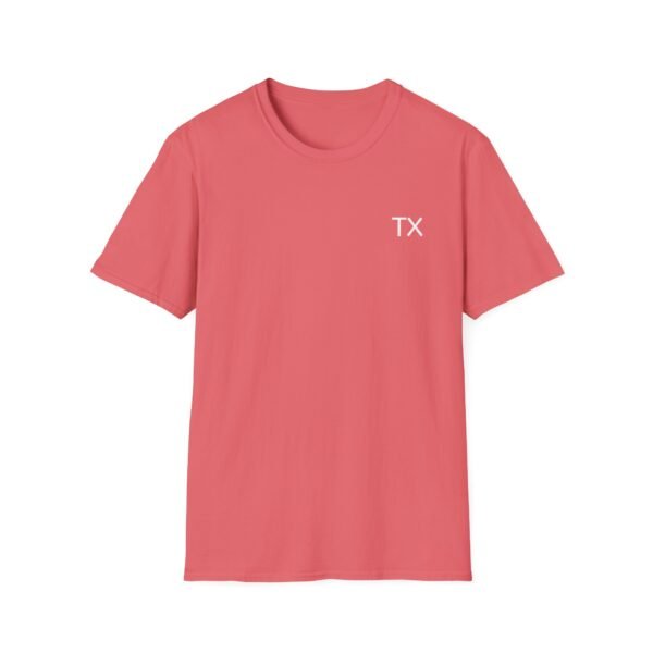 Texas Longhorn T-Shirt – 100% Cotton, Texas Cities Typography Design Sizes XS to 5XL