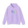 Love Heart Hoodie – Unisex Colorful Word Art Design – Cozy & Stylish Sweatshirt Sizes S to 5Xl