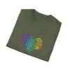 11195914840573772161_2048.jpeg Love Heart T-Shirt – Colorful Word Art Design – Unisex Tee XS-5XL