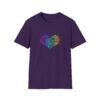 13842749980042638159_2048.jpeg Love Heart T-Shirt – Colorful Word Art Design – Unisex Tee XS-5XL